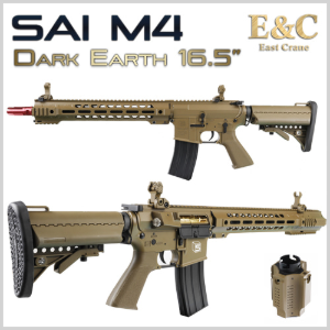 SAI M4 Dark Earth - 전동건 소총