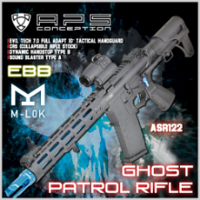 APS Ghost Patrol Rifle / ASR122 (EBB) 전동건
