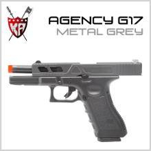 Agency G17 / Metal Grey - 가스 핸드건(권총)